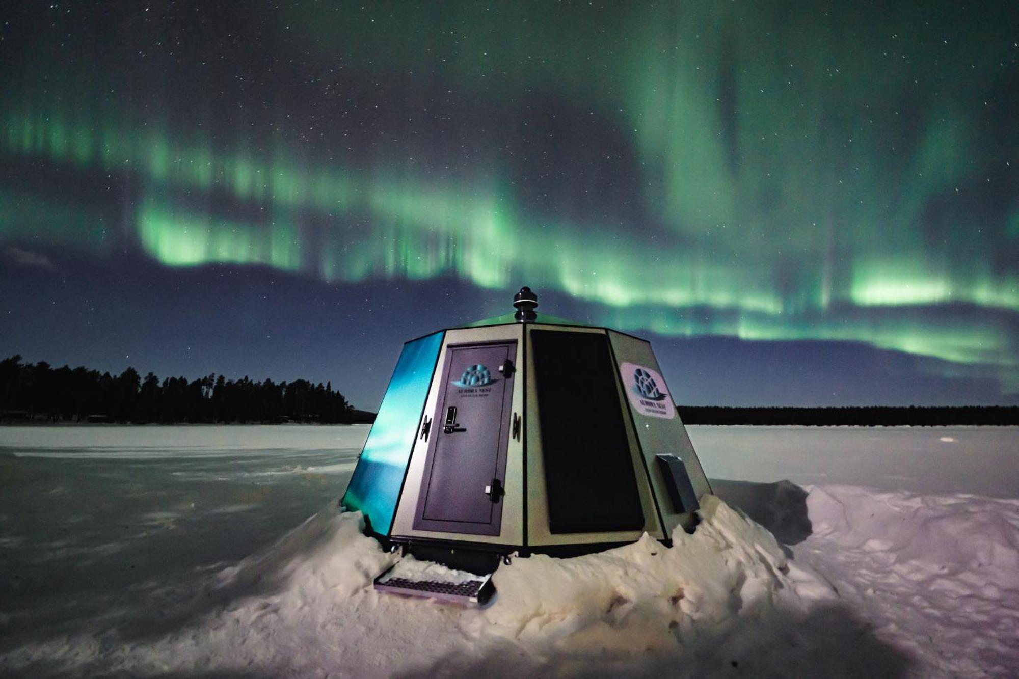 Aurora Nest - Eco Glass Igloo Hotel Rovaniemi Ngoại thất bức ảnh
