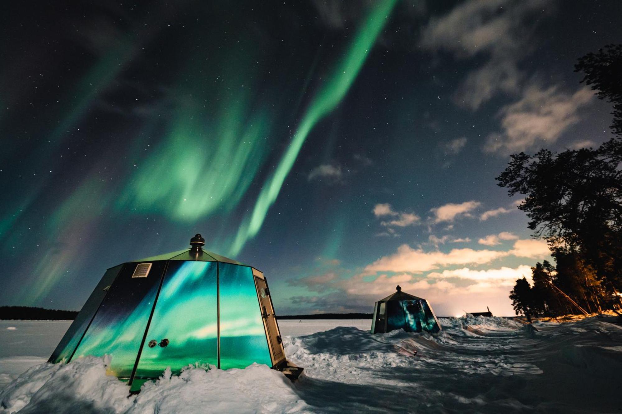 Aurora Nest - Eco Glass Igloo Hotel Rovaniemi Ngoại thất bức ảnh