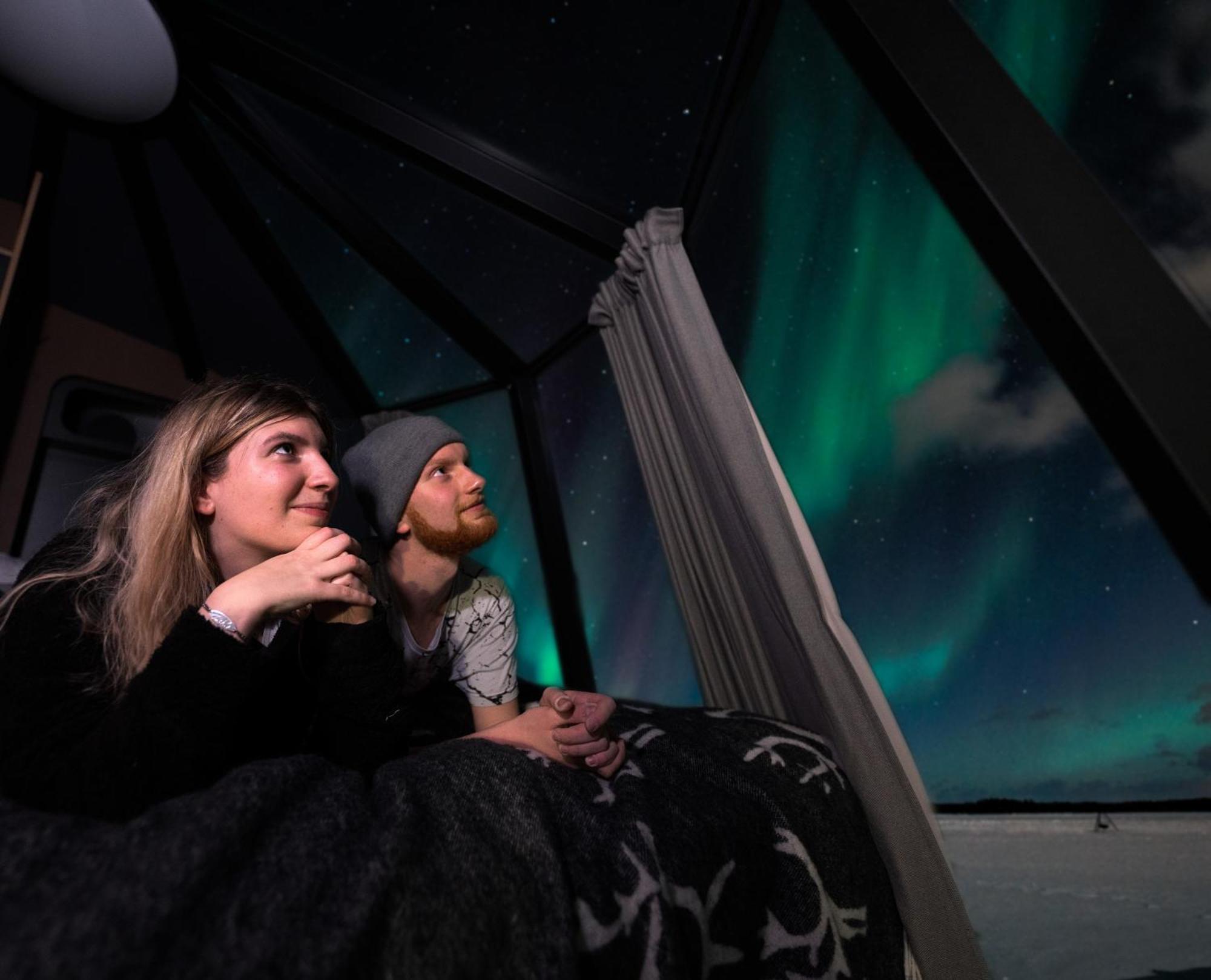 Aurora Nest - Eco Glass Igloo Hotel Rovaniemi Ngoại thất bức ảnh